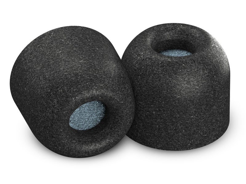 Comply Memory Foam Replacement Earbud Tips for Bang and Olufsen Play Beoplay Earbuds | Ultimate Comfort, Secure Fit, Superior Noise Isolation | Black, Large (3 Pairs) - Image 1